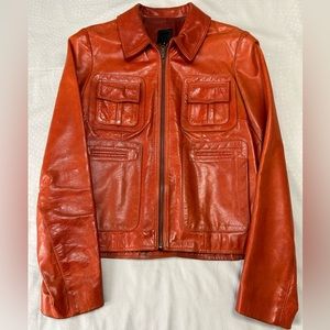 Anna Sui Leather Jacket